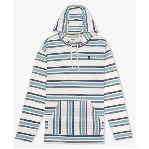 Hurley Other - Hurley NWT Artillery Striped OG Hooded Poncho Sweatshirt